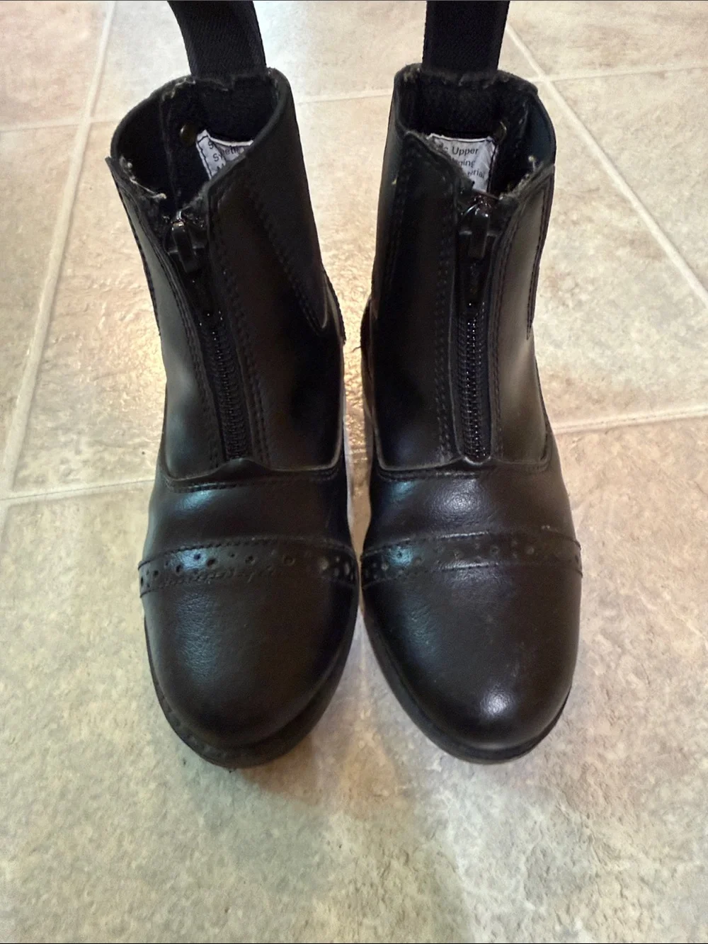 Equistar kids paddock boots